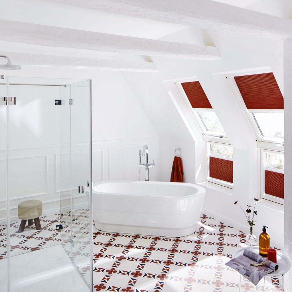 Hvit bjelke milj&oslash;bilde 5