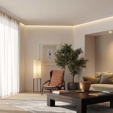 Indirekte belysning IL18 miljøbilde fra Deco Systems