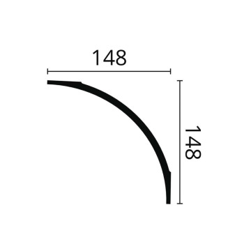 Taklist AD24 teknisk bilde fra Deco Systems