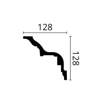 Taklist Z5 teknisk bilde fra Deco Systems