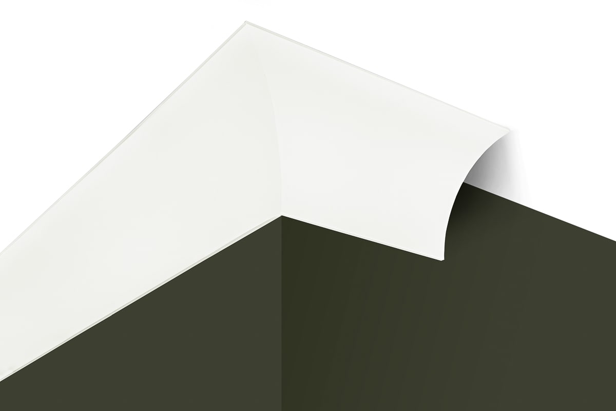 Taklist AD24 utvendig hjørne fra Deco Systems