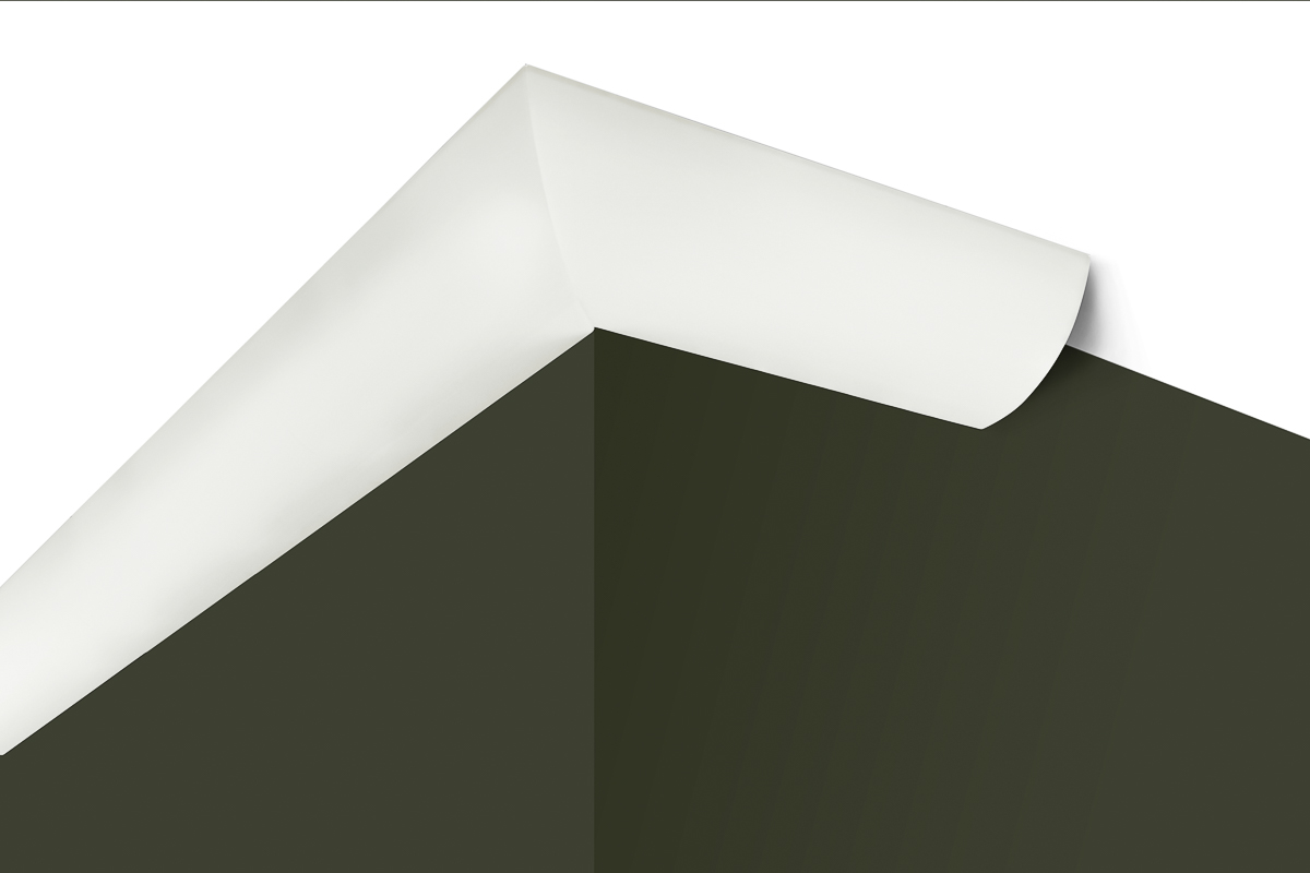 Taklist WT3 utvendig hjørne fra Deco Systems