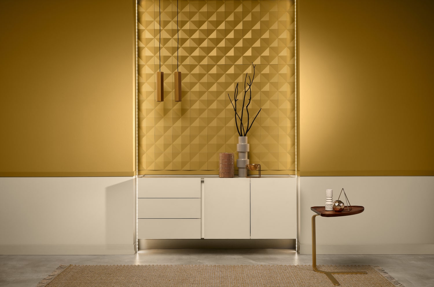 DEKORPLATE PYRAMMID miljø