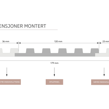 Spilepanel L0103 fra Deco Systems