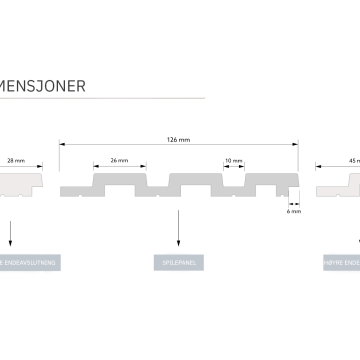Spilepanel L0201 fra Deco Systems