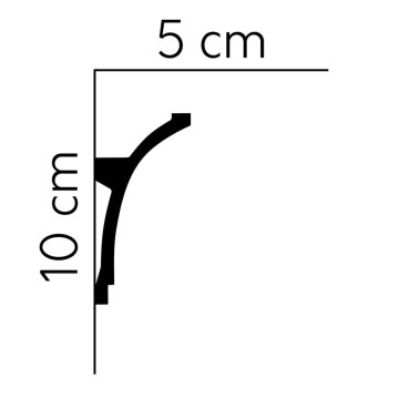 Lyslist MDB100 fra Deco Systems