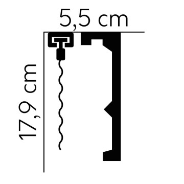 Lyslist QL056 fra Deco Systems