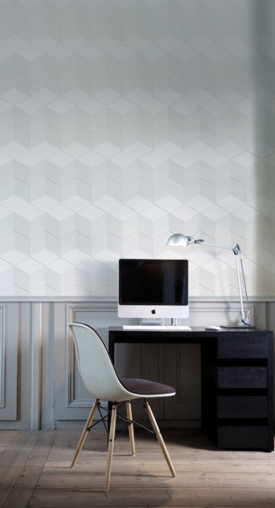 Dekorplate Cube milj&oslash;bilde fra Deco Systems