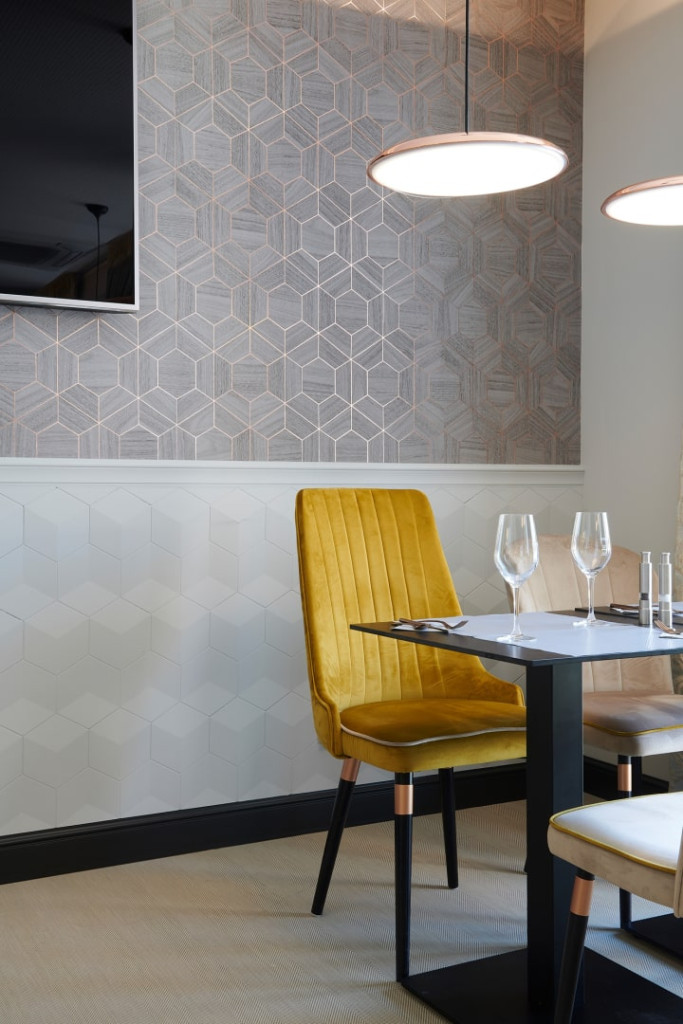 Dekorplate Cube milj&oslash;bilde fra Deco Systems