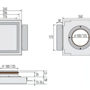 Deco Ventil Kvadro fra Deco Systems