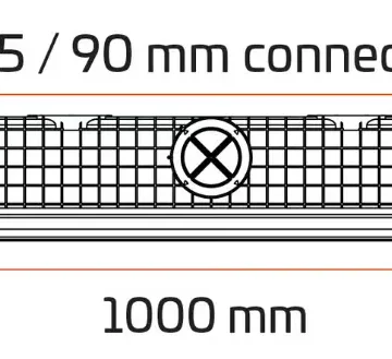 Decovent Lineo Pro Single fra Deco Systems